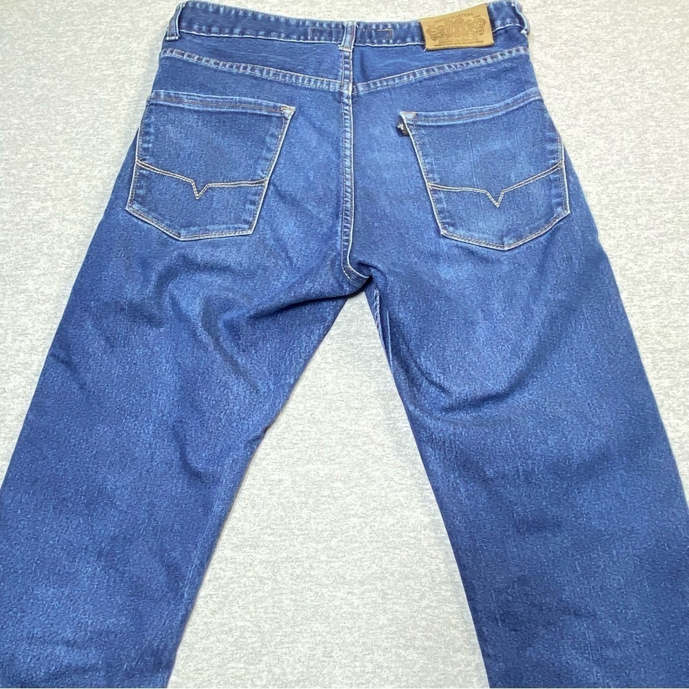 UFO Vintage Jeans Men's 30 Blue Straight Mid Rise 90's Skater Y2K Casual Denim - Picture 7 of 15